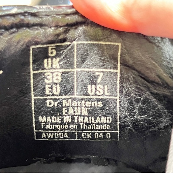DR MARTENS FLORA PATENT LEATHER CHELSEA BOOTS SIZE 7 - Picture 15 of 15